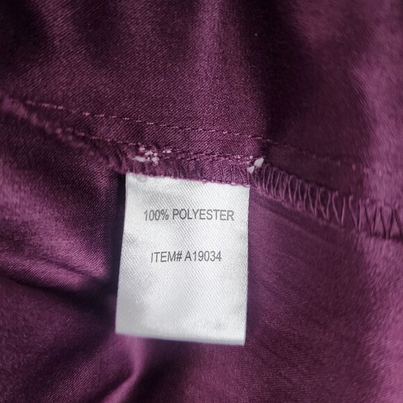 Womens Purple Appleseeds Jacket Full Zip Long Sleeve 100% Polyester Size 3X - Picture 7 of 12